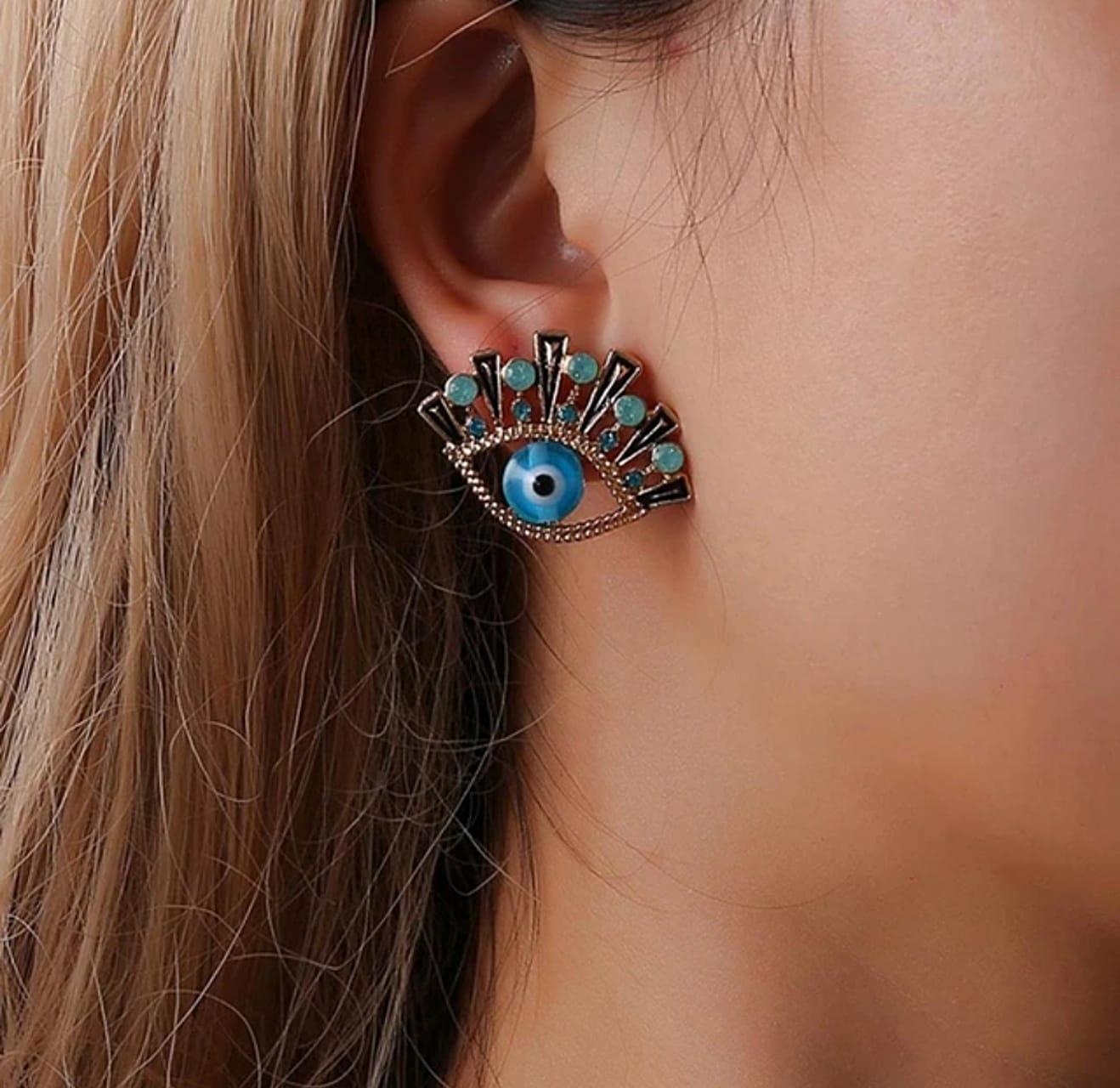 Evil Eye Studs