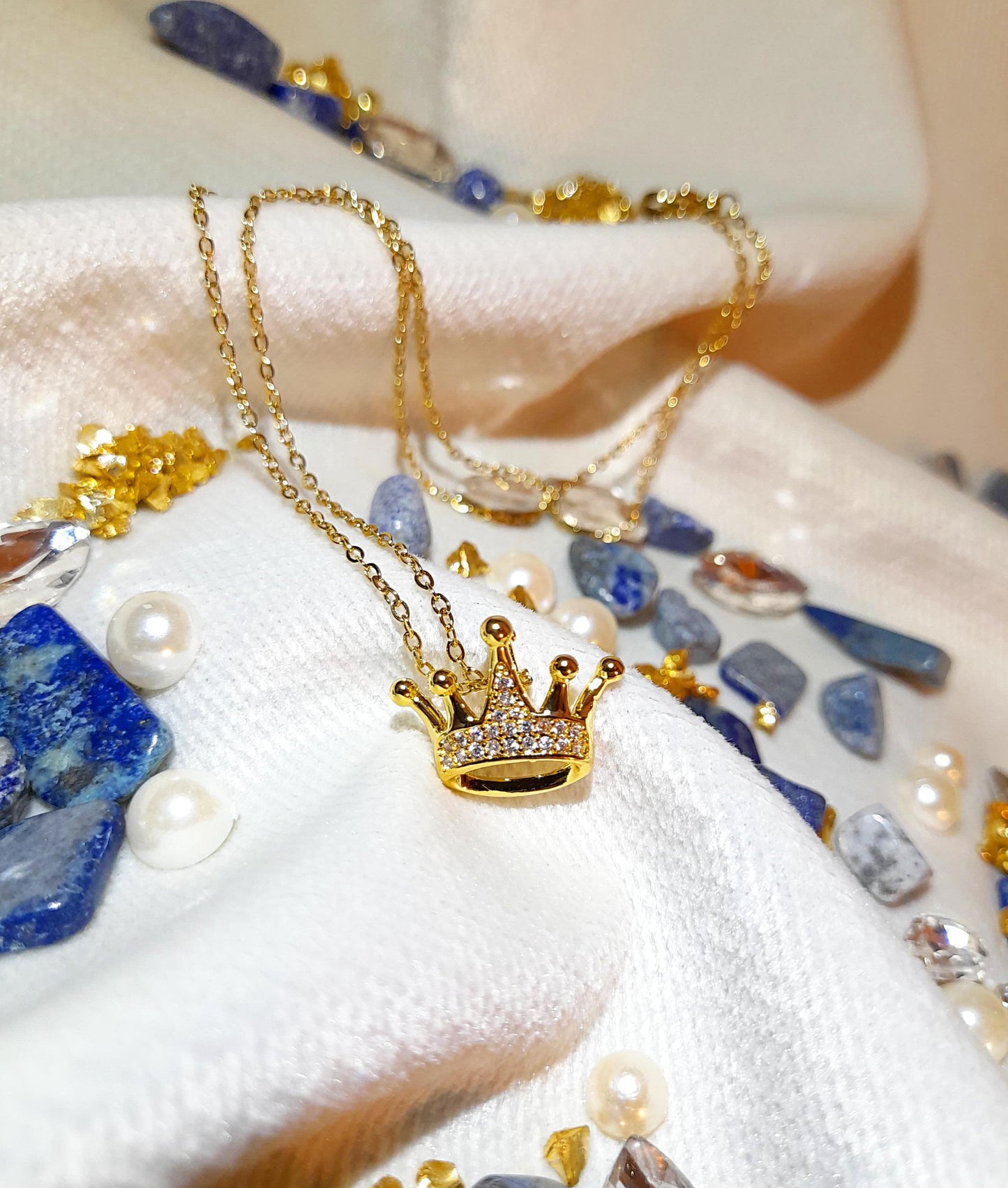 Princess Crown Necklace