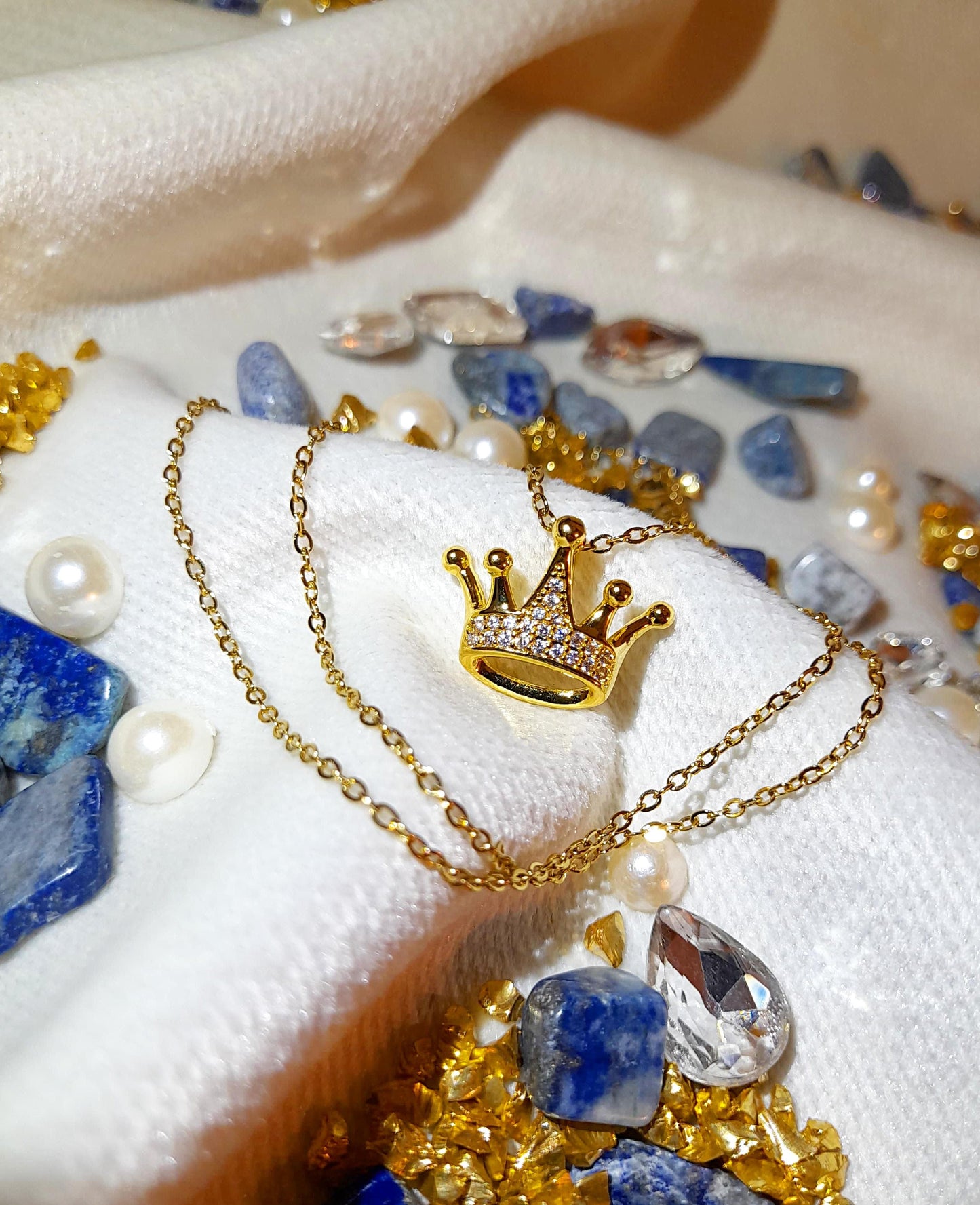 Princess Crown Necklace